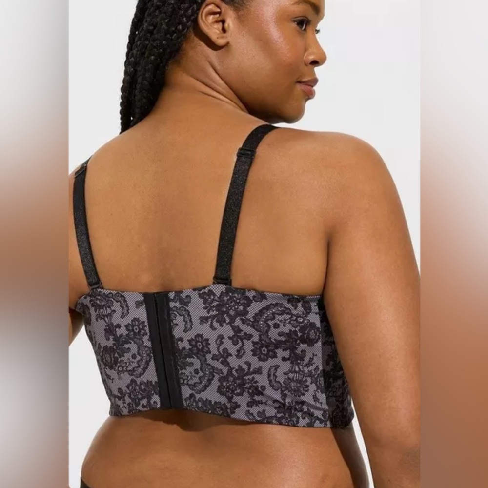 Torrid Tara Lace Purple Bra Size 48B - Picture 5 of 8